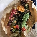 【再販】ドライフラワーのスワッグ