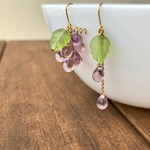 葡萄の雫 ピアス♡イヤリング