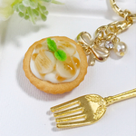 【SALE】ひとくちタルトキーホルダー（キャラメルバナナ）