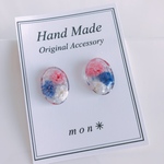 新作✳︎かすみ草♡レジンピアス✳︎