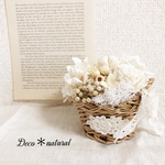 naturalミニカゴアレンジ＊