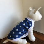 ～SAIL～　ひんやりクールタンク　クロス柄　ただ今紺色のみ