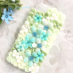 お花のスマホケース♡iPhoneケース☆ブルースター