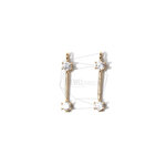 PDT-1407-G【2個入り】バーペンダント,Bar Earring Pendant/5mm X 15mm