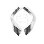 PDT-1430-MR【2個入り】ウェービーバーチャーム,Wavy Bar Earring Charm