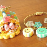 お菓子のお家のキーリング