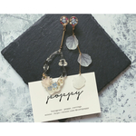 a3-24様 専用ページ flower wreath  earring ドライフラワーリースイヤリング