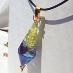 存在感抜群！大きな天然石のペンダントトップ♪