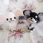 『mokuren2017さま専用ページ』羊毛癒し犬『愛犬チワワん♪』定形外郵便送料無料