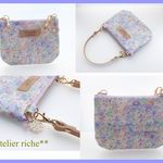 LIBERTY　Tatum　テイタム　18L　◆　本革持ち手付きティッシュポーチ