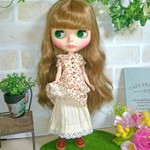 ブライスちゃん用ペチコート/ダブルレース