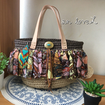  エスニック   麻紐 マルシェバッグ