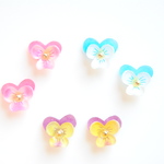 ✿ 小さな小さなビオラのピアス  ／ イヤリング ✿  