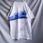 手描き　夜の境界線チュニック　woman