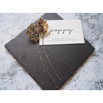 shell  × silver chain  earring シェル×シルバーチェーンイヤリング