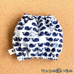 ワンコ用スヌード【クジラさん柄】送料無料