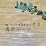 ＊miel-2525さま専用ページ＊