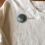 刺繍ブローチ