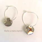 【再販】silverラウンド フープピアス