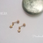 星のピアス