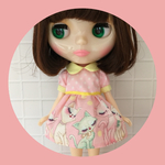 ネコちゃんドットワンピース♡pink
