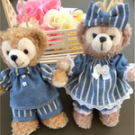 ダッフィー＆シェリーメイのお洋服♪スモック風セット♪ぬいぐるみバッチ用