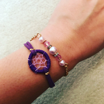  ドリームキャッチャー付きブレスレット