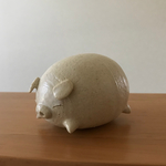 ぽっちゃり豚の置物