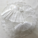 ChatonWeegie [B]アンティークの子供服風パステルカラーのライン刺繍入りOPSet