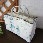 あおり型バッグインバッグ(アンティークアリス)