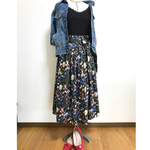 【オーダー専用】LIBERTY ランダムタックのマキシスカート