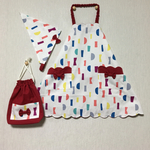 キッズエプロン3点セット
