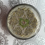 ハート型の花ピルケース