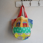 ♪北欧風パッチ大きめころころBAG♫　　おうち