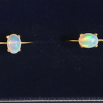 k14gf  オパールリング 8×6mm