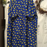 休日のワンピース(BANANA)ブルー   限定１枚