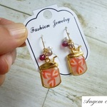 NEW!；Angem CAFE☕～苺ジュース／ピアス～
