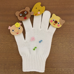 【受注販売】こぶたぬきつねこ 手袋シアター