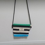 【An様オーダー品】ボーダーのポシェット 