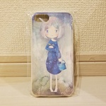 iPhone6〜8対応ケース「バケツの少女」