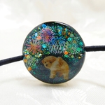 花火とプードルちゃん:ヘアゴム 犬