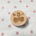 【ショップ印にも！】お名前スタンプ＊ローマ字＜ミニ2.5cm＞