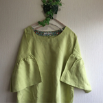 SALE    バルーンスリーブ  ブラウス