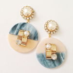 no1708/パールビジューピアス 