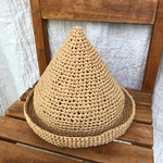 キッズ★とんがり麦わら帽子