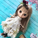 アイボリー草花柄5点セット ブライス アウトフィット