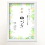 赤ちゃんキロク𓅮命名書