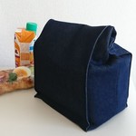 保冷 保温 ランチバッグ ～ペーパーバック風～
