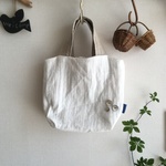 優しい心地のダブルガーゼ♩小さな小さなお散歩トート