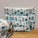 ファスナーポーチ三点セット☆ラミネート加工